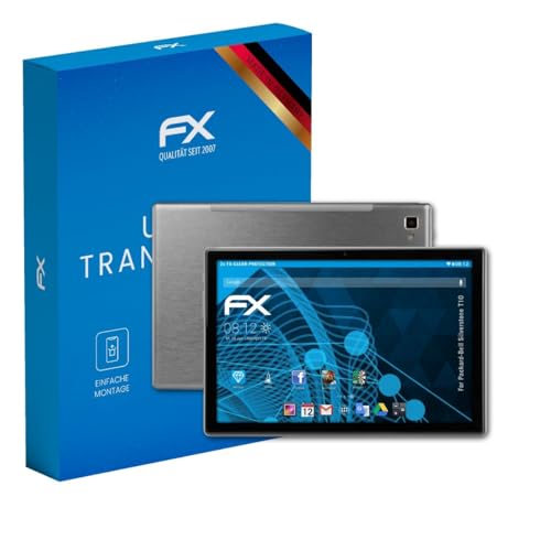 atFoliX Screen Protection Film compatible with Packard-Bell Silverstone T10 Screen Protector, ultra-clear FX Protective Film (2X)