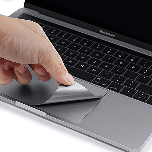 lention Polsi Custodia di Pelle con Protezione Trackpad per MacBook PRO (13 Pollici, 2016-2019, Modello A1706/A1708/A1989/A2159), Protettivo in Vinile(Spazio Grigio)