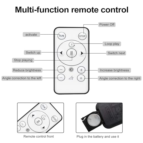 Projecteur holographique 352 LED HD avec contrôle application et Bluetooth - 7