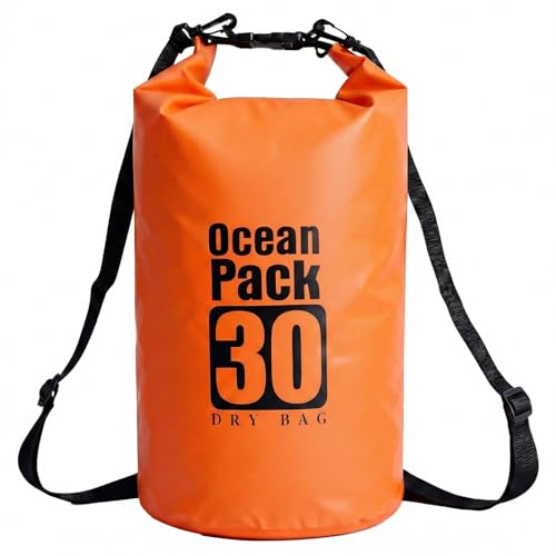 Image of Floating Waterproof Dry Bag for Kayaking Boating Paddle Boarding | 5L /10L /15L /20L /30L Lightweight Large Waterproof Backpack Keeps Gear Dry And Afloat For Hiking Camping Beach With Roll Top