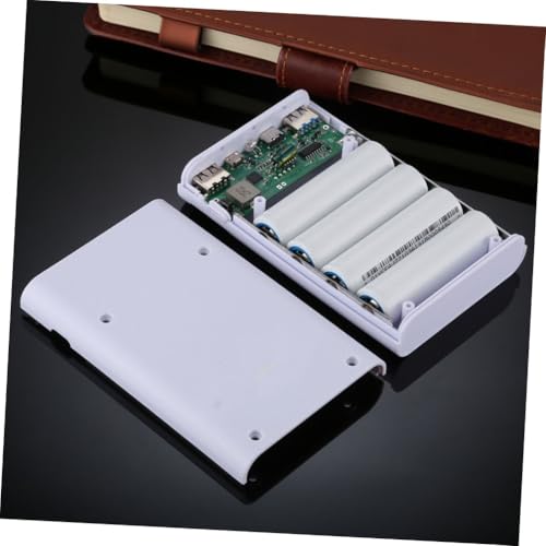 Chargeur de batterie 18650 rapide boîtier nomade double USB noir - 4