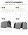 GarveeLife 7 x 10 ft Carport Storage Shed, Portable Garage with Roll-up Zipper Door, Heavy Duty Waterproof Tarp, Storage for Motorcycle, Bike, Firewood, Garden Tools