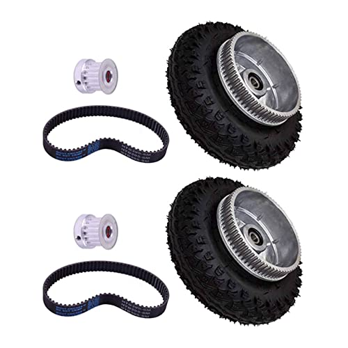 ZIUTPDAX 2 stücke 200X50mm Elektrische Skateboard Gear Motor LKW Räder...