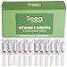 Seeq Wellness Vitamin E Suppositories - Vaginal Dryness and Iritation Relief - Menopause Support - All Natural Feminine Care - 35 IU - 24 Count