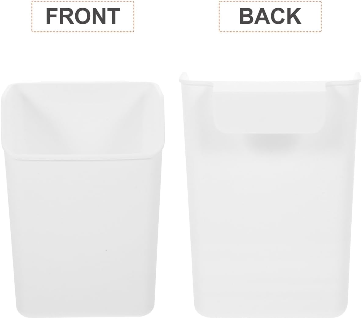 Hanging Cup Holder, 7 Inch Organizer Bin, Rolling Cart Accessories
