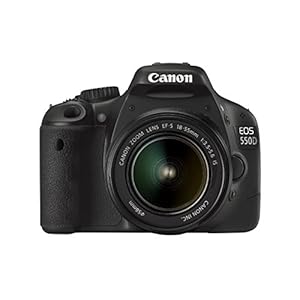 Canon EOS 550D Digital SLR Camera (inc 18-55 mm f/3.5-5.6 IS Lens Kit) – (Renewed)