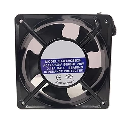 Ventilateur de refroidissement évite la surchauffe des boîtiers électriques AC220V 12cm