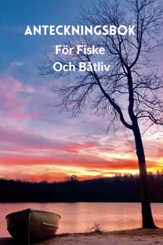 Anteckningsbok För Fiske Och Båtliv