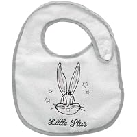 Looney Tunes - Set de 2 baberos bebé 29 x 21 cm - Impermeables,