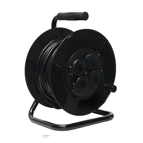 Enrouleur de cable electrique multiprise de 15m de 3G1.5 - 2