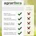 Agrarflora Kaninchen Futterautomat 2,5kg - verzinkter Futtertrog mit 2 Fächern - robuster Futterspender für Hasen, Nager und Kleintiere - Kaninchenfutterautomat, Fressnapf, Futterstelle