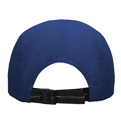 Upf 50+ Foldable Baseball Cap Sun Protection Quick Dry Portable Folding Hats For Men Or Women, Dark Blue #TOP3