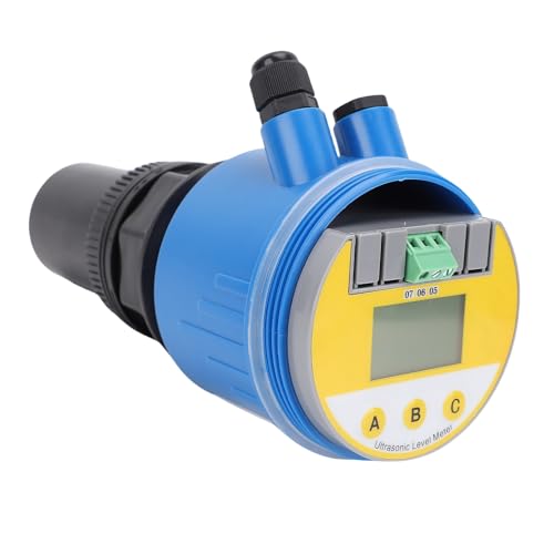 Capteur d'eau ultrasonique 4-20mA et affichage LED avec transmetteur intégré 10m