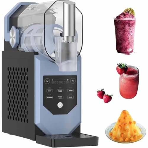 ZenSeFarin Slush Machine, 12H Timer, Self-Cleaning, 5 Preset Programmes, Slushie, Cocktail, Milkshake, Frappé, Wine, 2L Slushie Maker Machine, LED Touch Screen, No Ice Needed