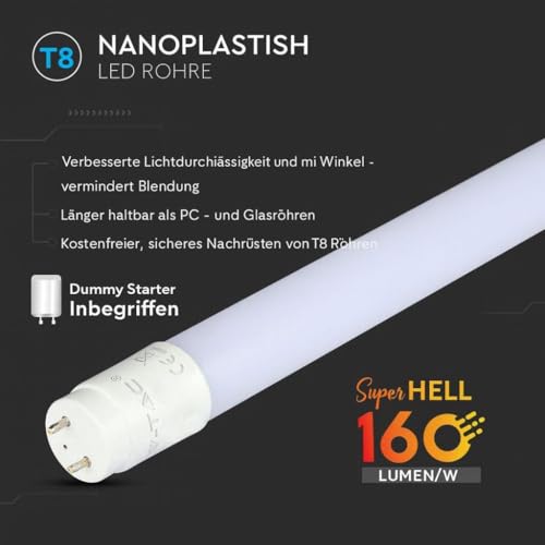 LED-Röhre 150cm neutralweiß 4000K – 10er Set