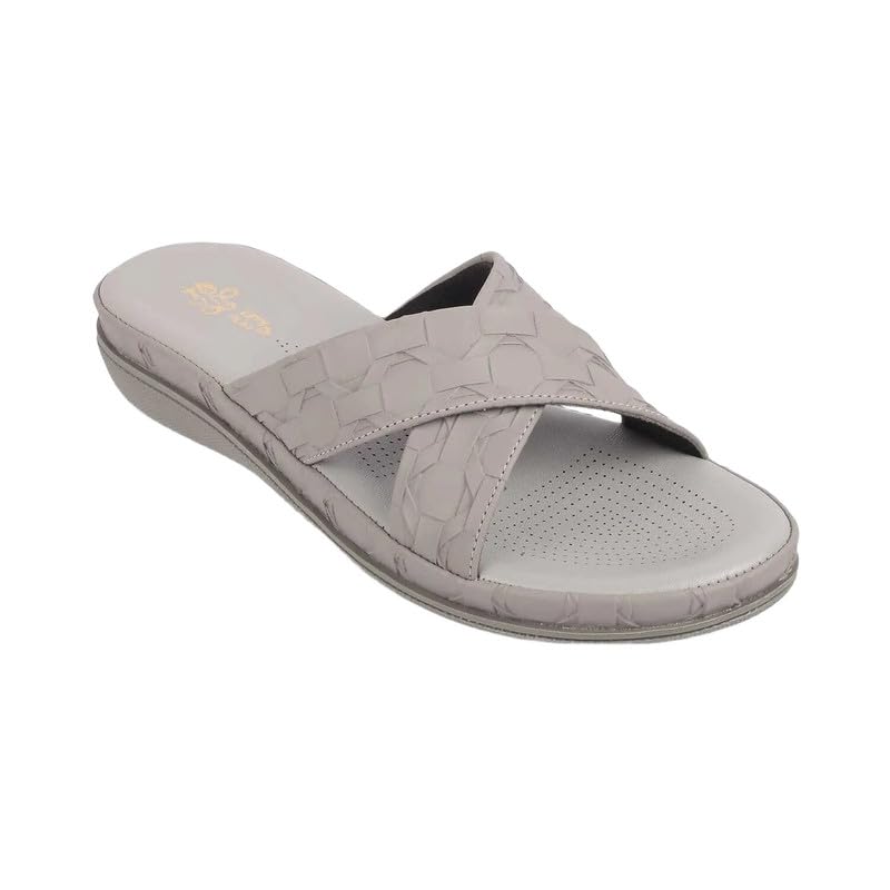 KLINZ Women's Flats Sandals Grey - Ladies Dress Footwear Soft Comfortable-image-19