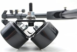 Glide Gear GW100 Video Floor Track Dolly Tripod Swivel Cine Wheels