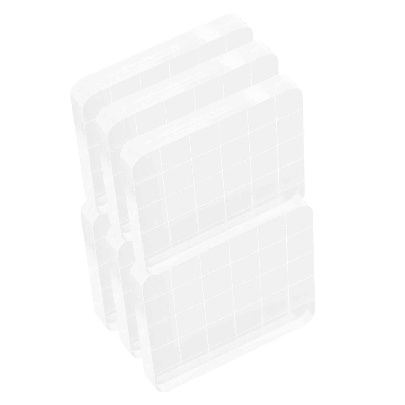 ARTIBETTER 3 Series Herramienta De Estampado Acrílico Fondant Primero Sellos Artesanales Carta Almohadillas Herramienta De Estampado De Bricolaje Sello De Álbum De Recortes 6 Piezas*3