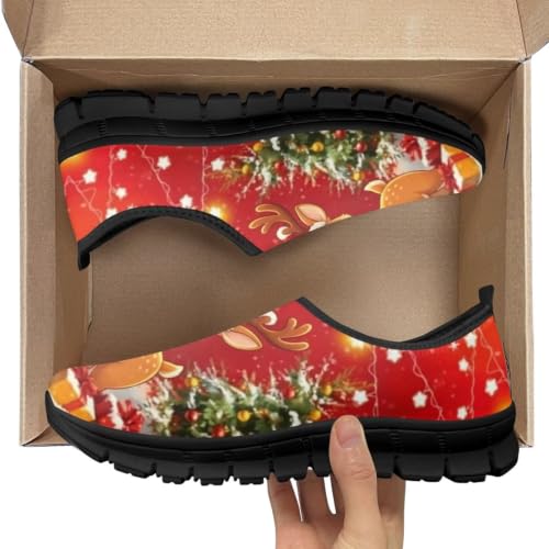 Image of Women's Loafers Slip On Slip Shoe Casual Walking Shoes Non Slip Work Shoes Mesh Athletic Sneakers