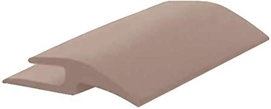 Roppe Vinyl Tile Carpet Joiner Profile #159, Fawn, 1/8" H X 12 L X 1" W