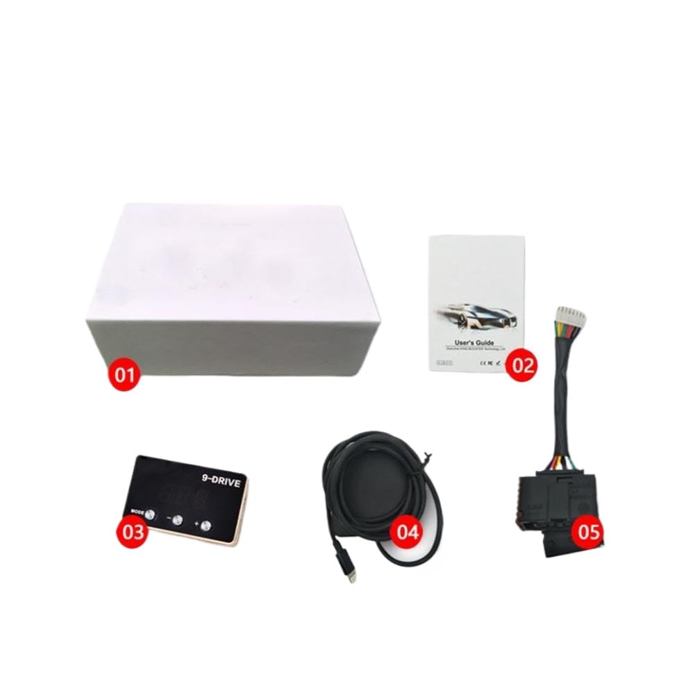 Throttle Response Controller with 9 Drive Modes for Vehicles with Electronic Throttle Systems