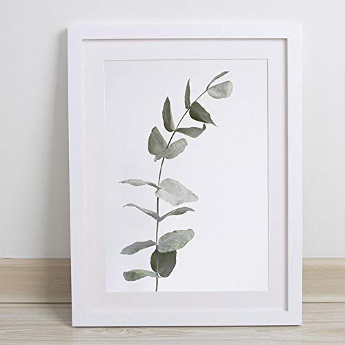 Kuinmpiond Bilderrahmen Fotorahmen Bildergalerie Massivholz A3 Wand 29,7 × 42cm Weiß