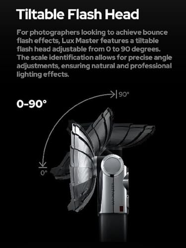 Ficha técnica Godox Lux Master Retro TTL HSS Flash de cámara pantalla táctil sincronización inalámbrica batería integrada sistema X inalámbrico de 2.4 G compatible - Fernando Cortés