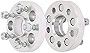 ECCPP 2X 1 inch 5 Lug Hub Centric Wheel Spacers 5x100mm to 5x100mm 57.1mm 12x1.5 Studs Fits for Celebrity for Beretta for Cavalier