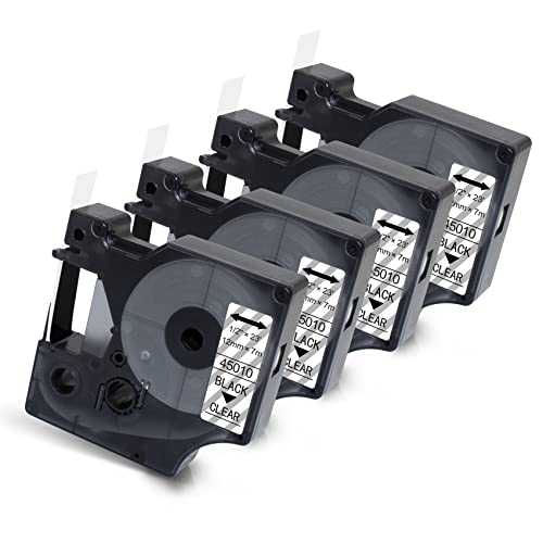 Ruban D1 45010 pour remplacer vos rubans usagés et étiqueter sans limite