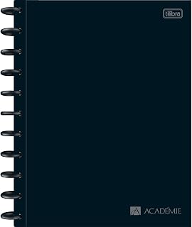 Tilibra - Caderno Tilidisco Capa Dura Universitário 10 Matérias Académie 160 Folhas