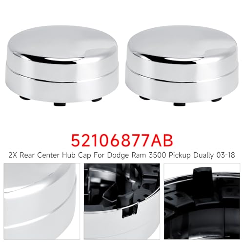 Hub Cap 52106877AB de rueda trasera para Dodge Ram 3500 Dually 7