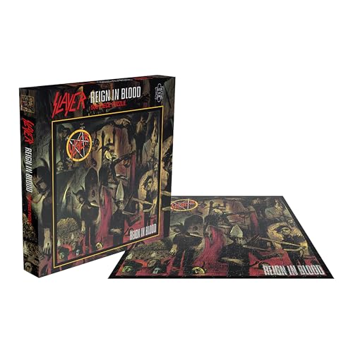 Slayer Reign in Blood (500 Piece Jigsaw Puzzle) by RockSaws - Image 3