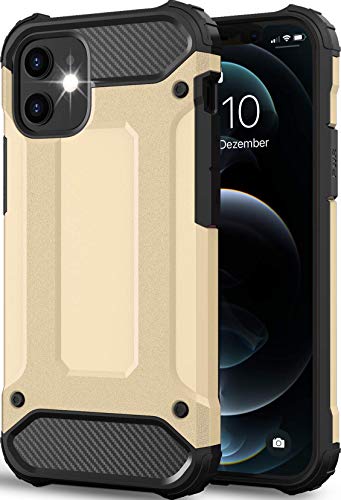 iPhone 12 Hülle Gold Handyhülle iPhone 12 Mini Hardcase Ultra Slim Cover