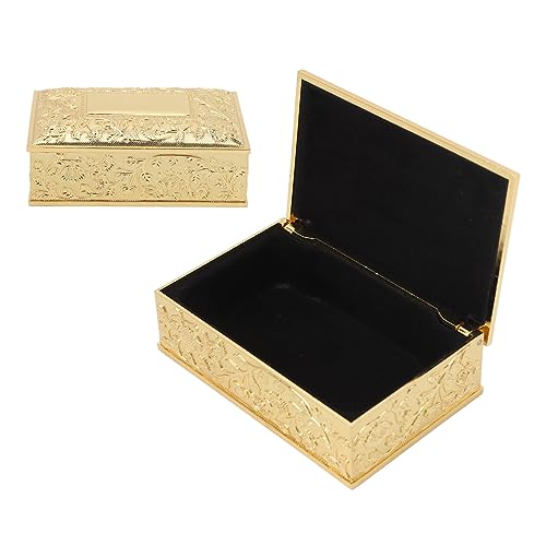 Boîte à bijoux en métal dorée pour ne plus perdre vos petits objets - 2
