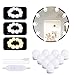 Produktbild LED Spiegelleuchte, Schminktisch Beleuchtung Hollywood-Stil 10 LED Spiegelleuchte mit 3 Licht Modus und 10 Dimmfunktion für Kosmetikspiegel/Schminktisch/Badzimmer Spiegel