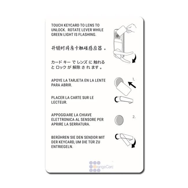 Hilton RFID Key Card (Non-Magnetic) Hilton Brand only