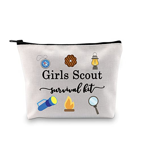 Scout Leader Gift: Kit de supervivencia para niñas, accesorios divertidos con cremallera (bolsa de kit de supervivencia)