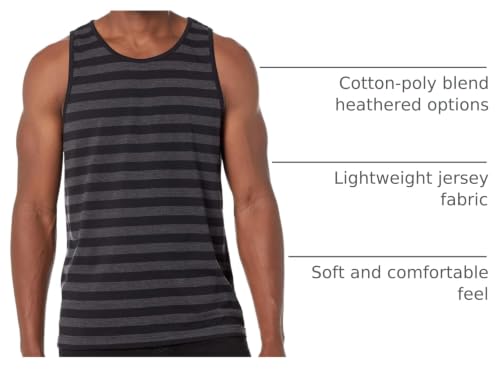 Image of Amazon Essentials Men's Regular-Fit Sleeveless Tank Tops