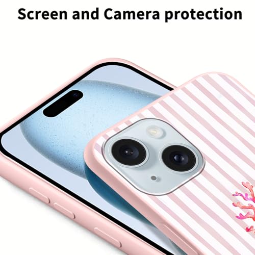 Coque iPhone 15 esthétique d'été pour les vacances à la mer - 3