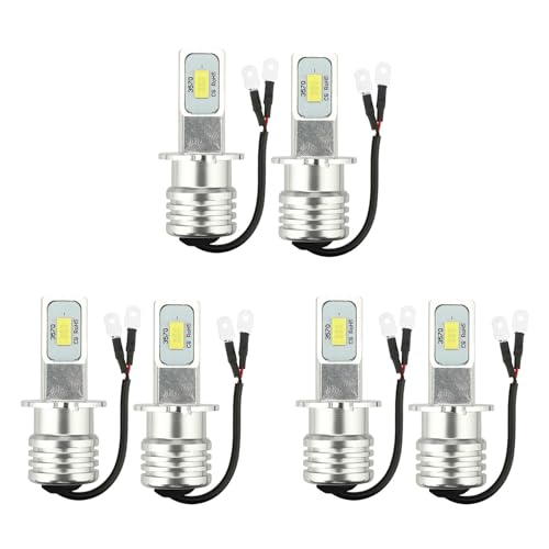 Kit de phares LED H3 100W pour sécuriser vos trajets de nuit et trajets quotidiens sous la pluie