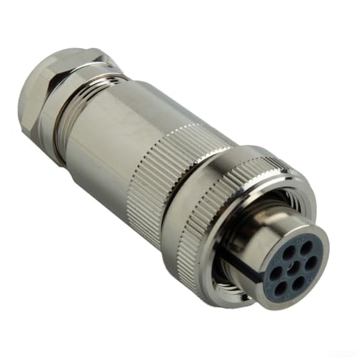 7pin proportional valve plug, Proportional Valve Plug Connector, For R900021267, R900217845, R900223890 Hydraulic Valves, 7 PIN