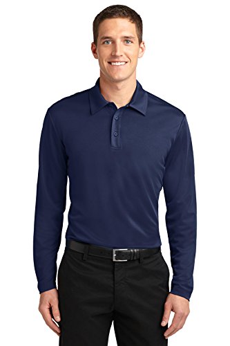 Port Authority Silk Touch Performance Long Sleeve Polo