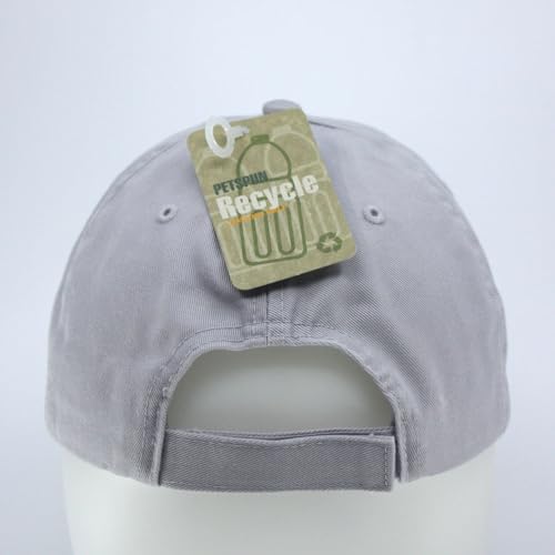 Image of Classic Washed Cotton Baseball Cap - Vintage Adjustable Dad Hat, Curved Bill for Men Women, Outdoor Everyday Wear