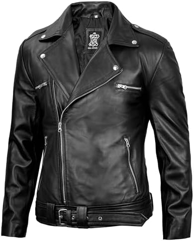 Leather Jacket Men, Black and Brown Leather Jackets For Men