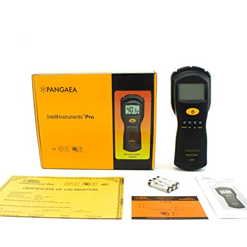 Pinless Wood Moisture Meter | Inductive Pinless Tools | Intelligent Lumber Moisture Meter | Digital Moisture Meter for Wood | (Range: 2% - 70% RH; Accuracy: 0.5%) [3 AAA Batteries Included] - Thumbnail 3