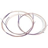 NIYANGLE Cuerdas para Pipa China 4 Piezas Individuales At-40 Tensión Estándar, Material Duradero y Sonido Claro, Accesorio Profesional para Laúd Chino Adecuado para Principiantes y Músicos