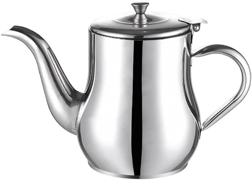 Drip Free Cruet Easy Clean Home Oil Dispenser Bottle Ergonomic Handle Restaurant Cooking Stainless Steel for Kitchen Portable