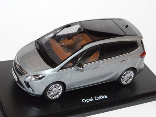 Opel Zafira Tourer C Ab 2012 Silber Lake Grau 1/43 Ist Ixo Modell Auto Cover