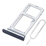 [Kit de réparation complet] : Un ensemble complet de produits de haute qualité, comprenant : 1 x emplacement pour tiroir carte SIM d'origine, 1 x broche d'éjection de plateau de carte SIM professionnelle