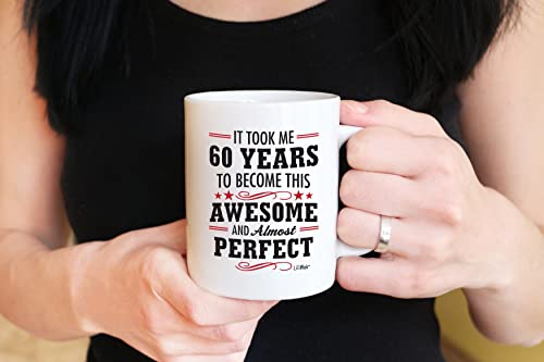 60Th Birthday Gifts For Women Sixty Years Old Men Gift Mug Happy Funny 60 Mens Womens Womans Wives Female Man Best Friend 1963 Mugs Male Unique Ideas 63 Woman Wife Gag Dad Cute Girls Guys Good Husband #TOP3